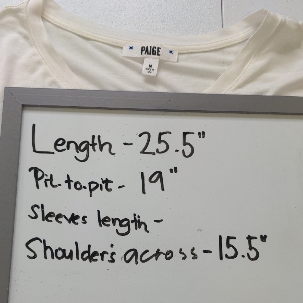 Paige elevated basic T shirt - Picture 5 of 5